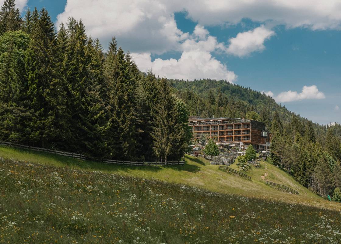 Außenansicht des Hotels Das Kronthaler am Achensee
