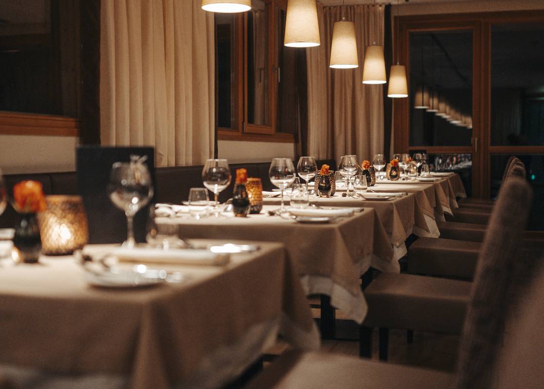 Innenansicht Restaurant im Hotel Das Kronthaler