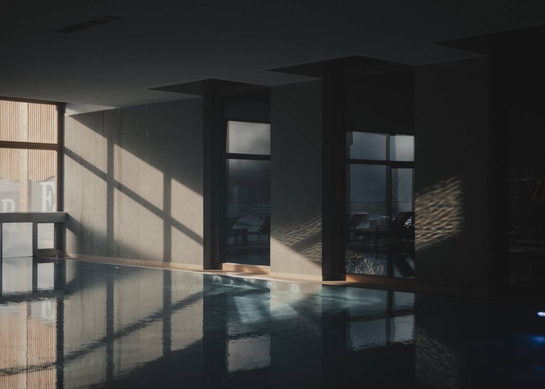 Indoorpool des Hotels Das Kronthaler