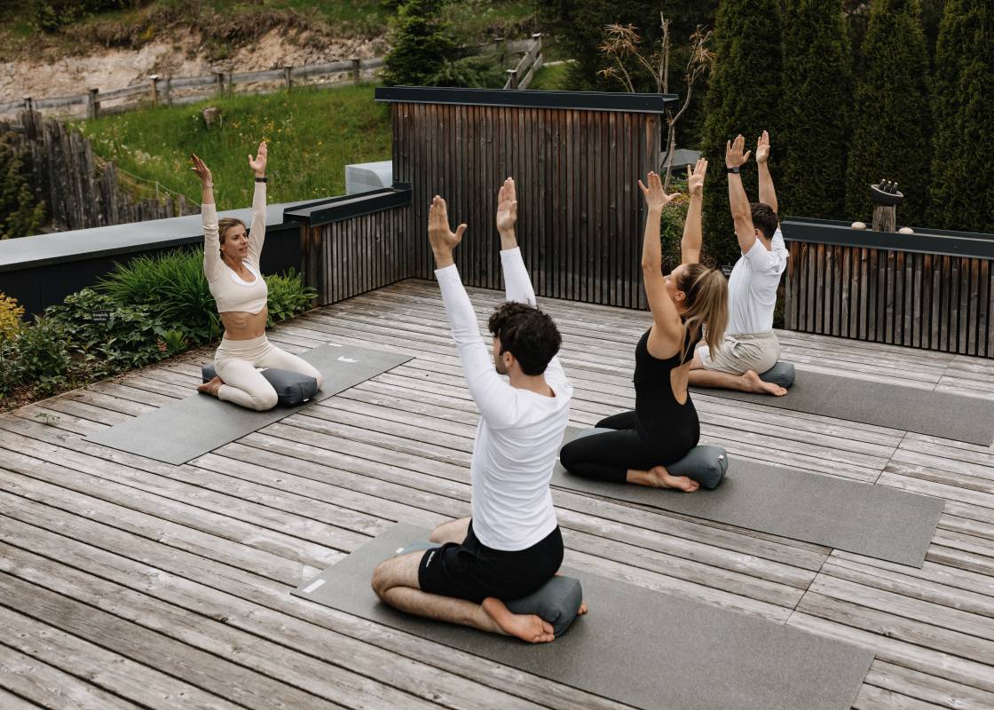 Yogakurs im Hotel Das Kronthaler in Achenkirch