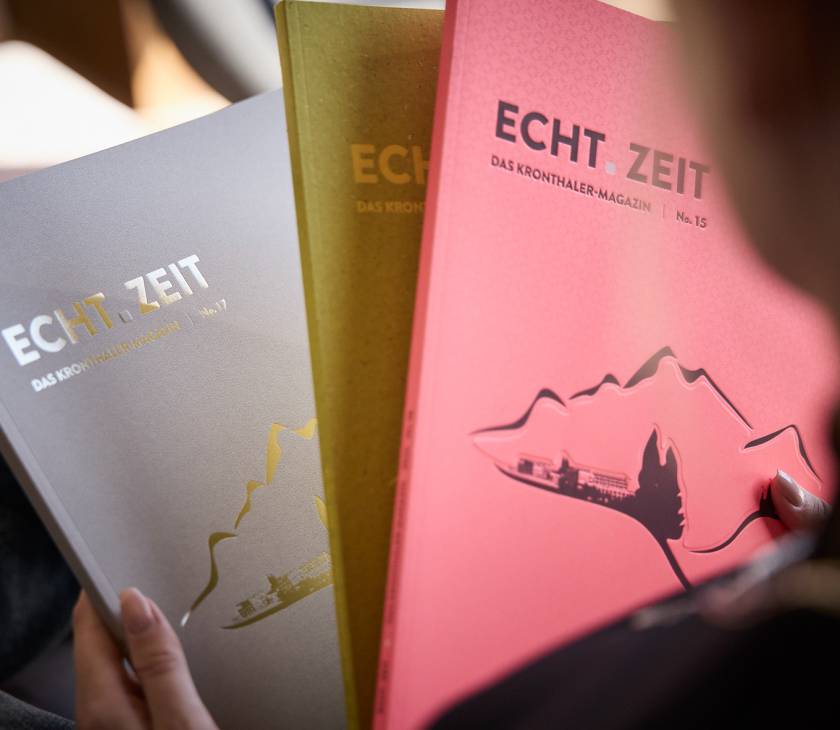 ECHT.ZEIT Magazin - DAS KRONTHALER