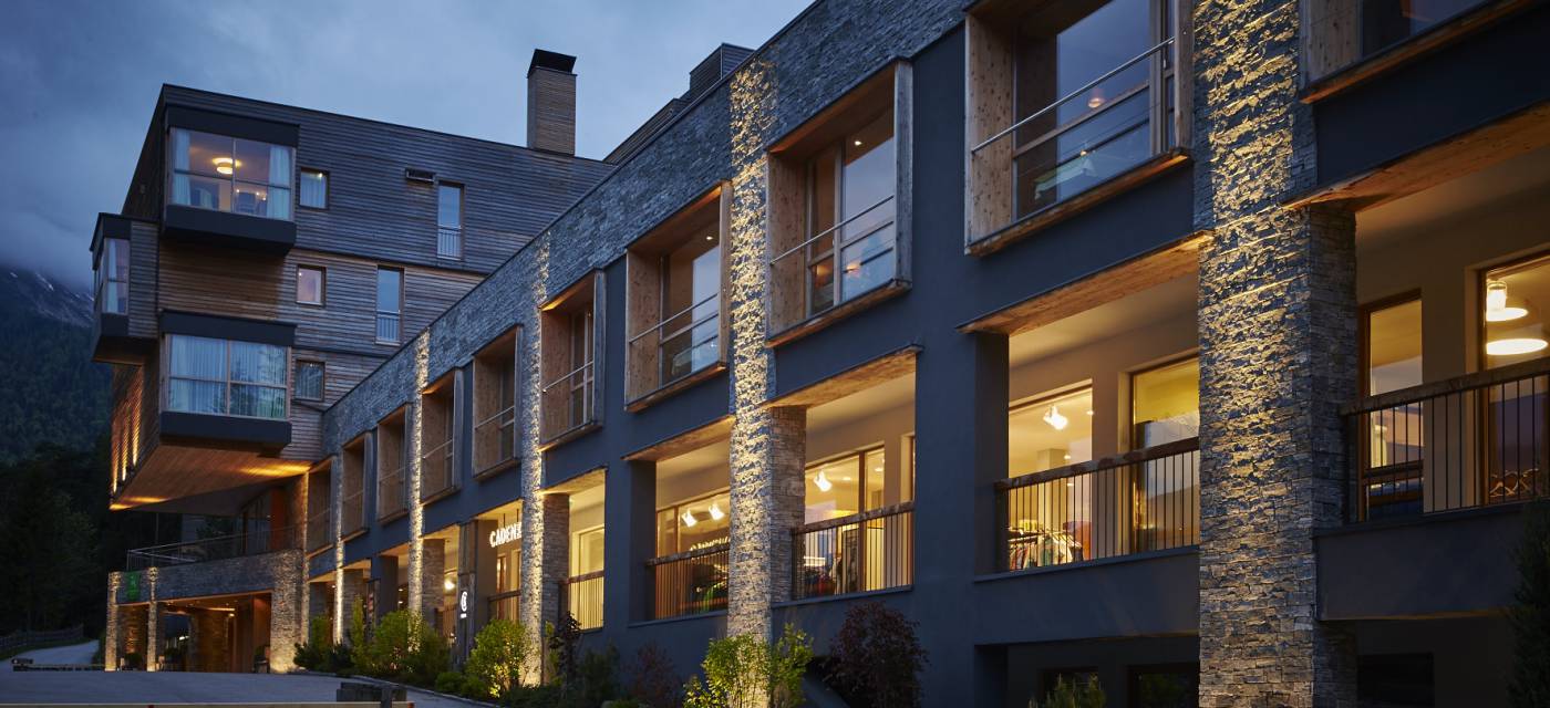 Architektur & Raum im Alpine Lifestyle Hotel