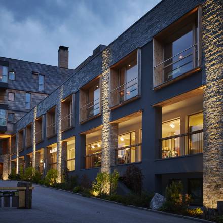 Architektur & Raum im Alpine Lifestyle Hotel